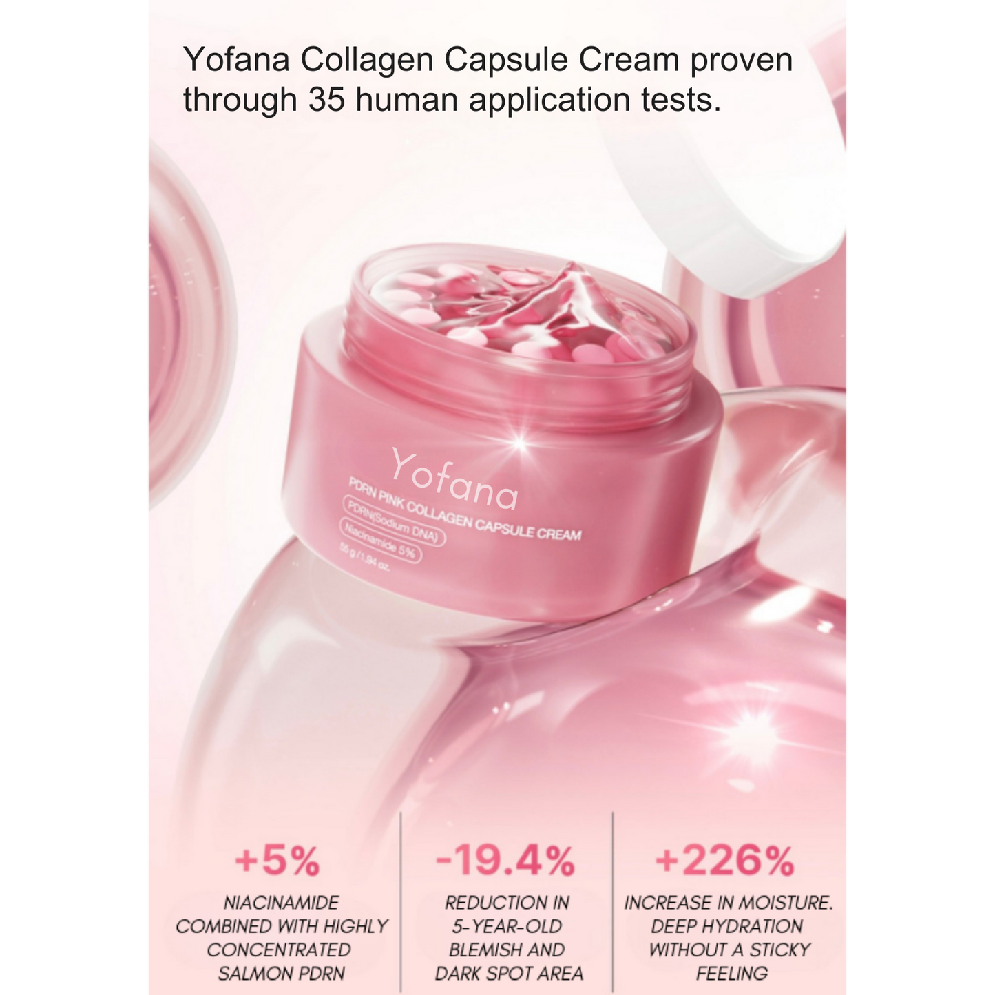 Pink PDRN Collagen Capsule Cream