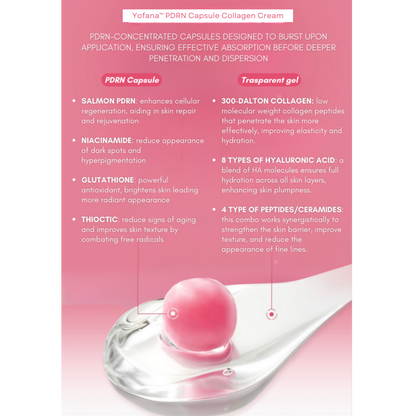 Pink PDRN Collagen Capsule Cream